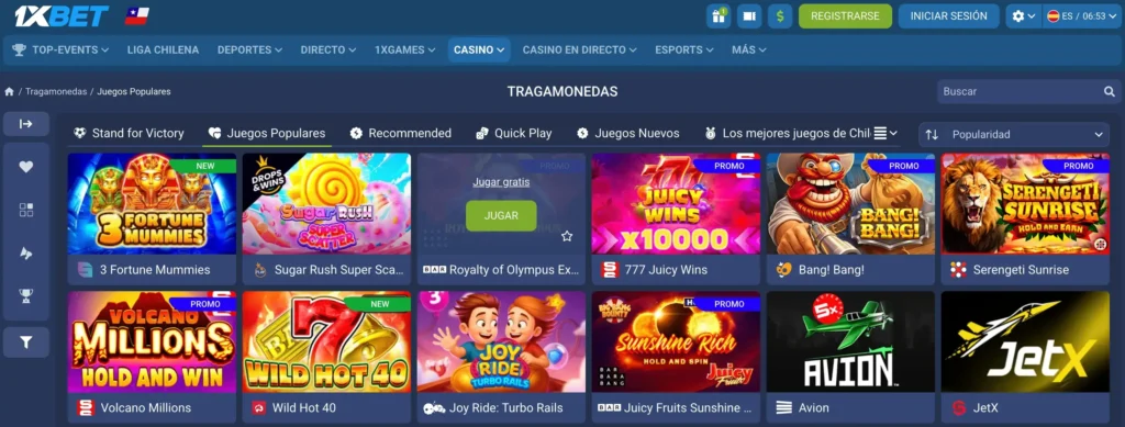 1xbet casino en línea